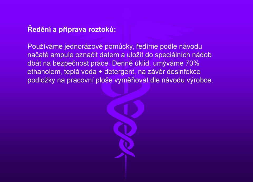 bezpečnost práce.