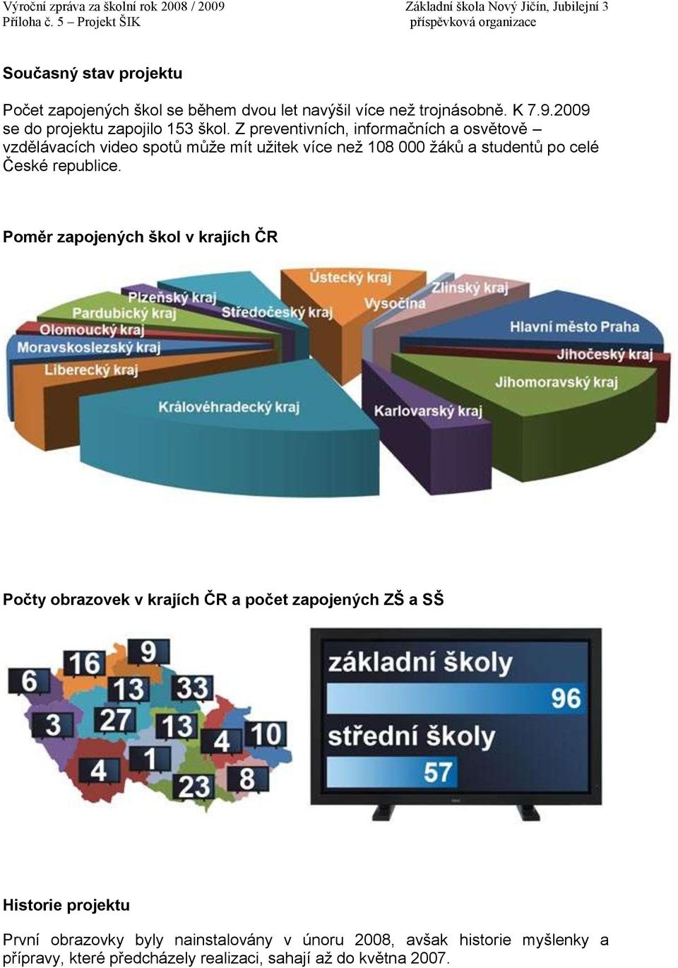 Z preventivních, informačních a osvětově vzdělávacích video spotů může mít užitek více než 108 000 žáků a studentů po celé České