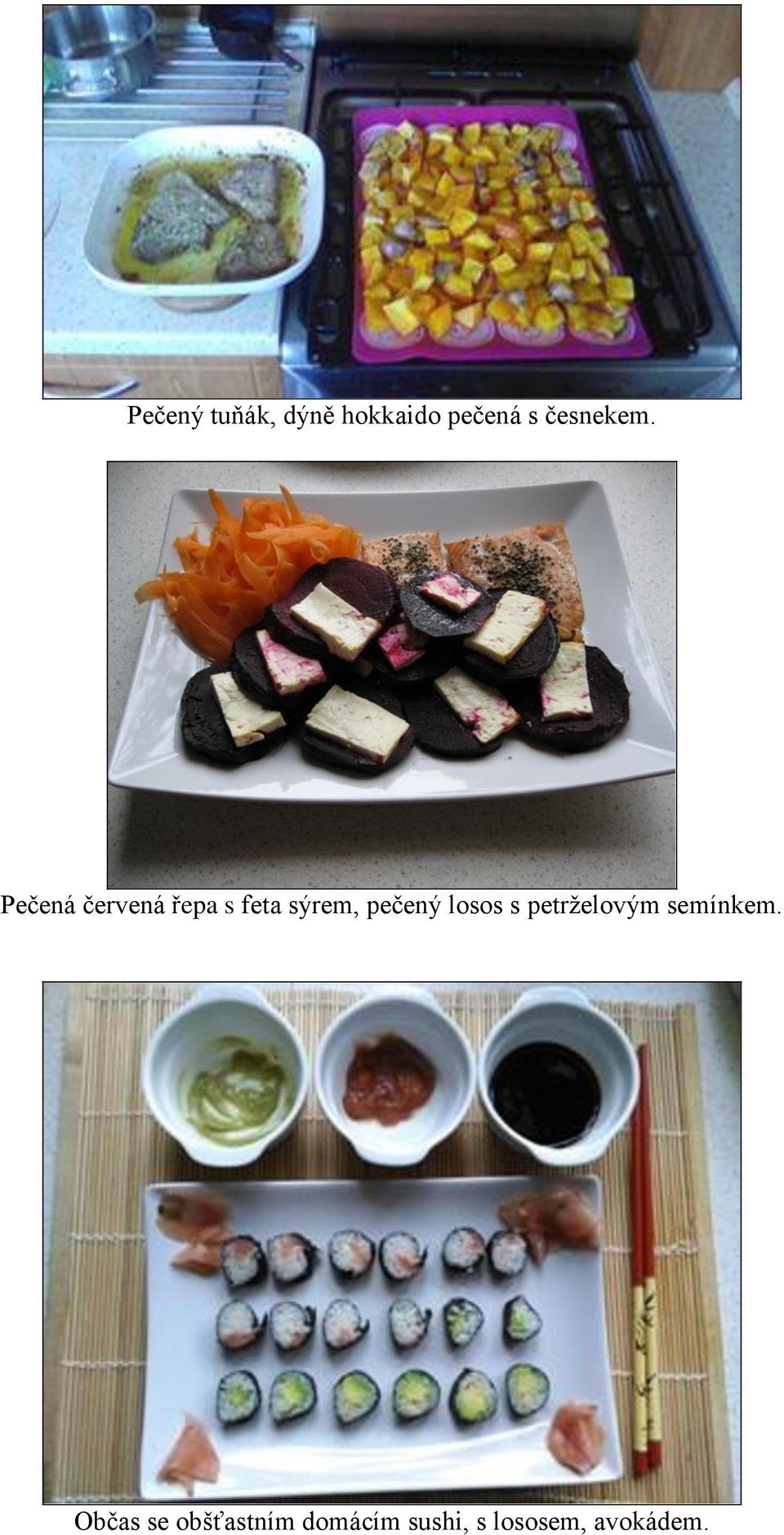 Pečená červená řepa s feta sýrem, pečený