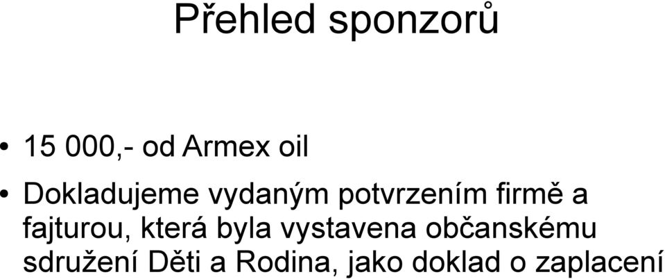 fajturou, která byla vystavena občanskému