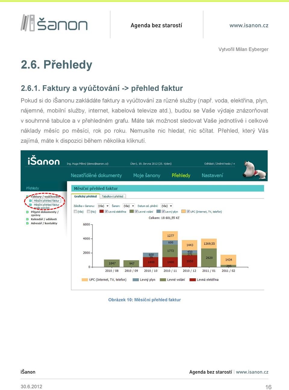 voda, elektřina, plyn, nájemné, mobilní služby, internet, kabelová televize atd.