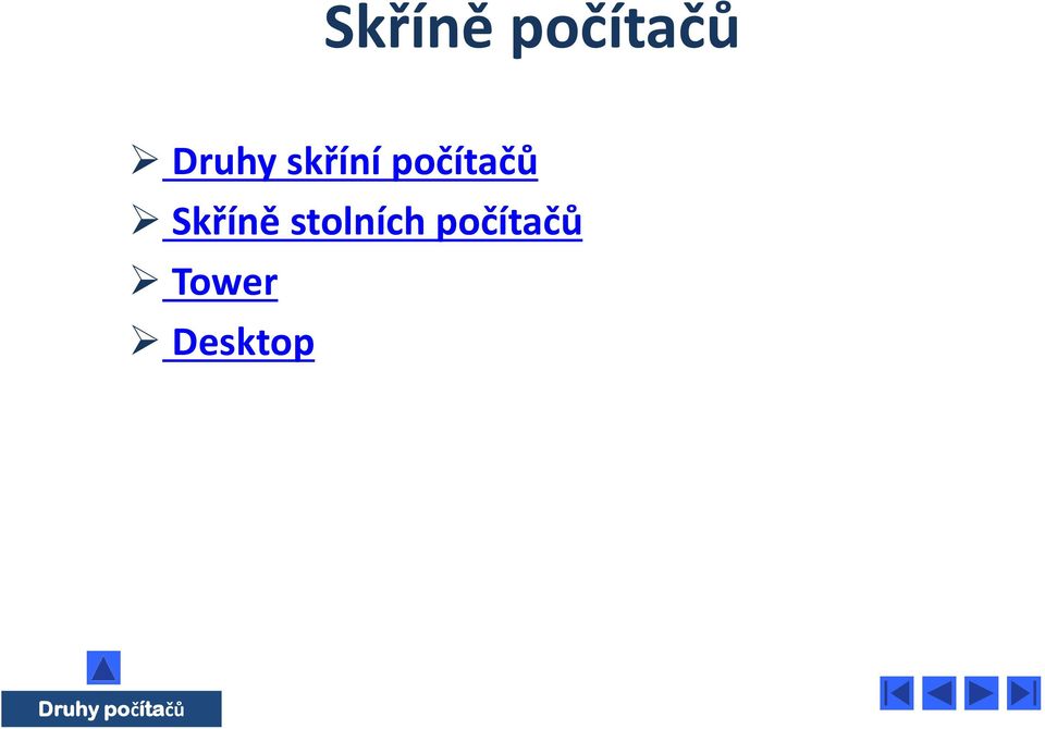 stolních počítačů