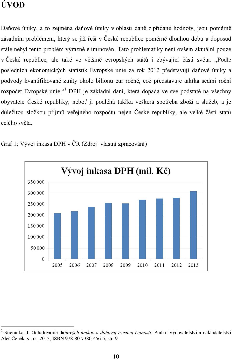 Podle posledních ekonomických statistik Evropské unie za rok 2012 představují daňové úniky a podvody kvantifikované ztráty okolo bilionu eur ročně, což představuje takřka sedmi roční rozpočet