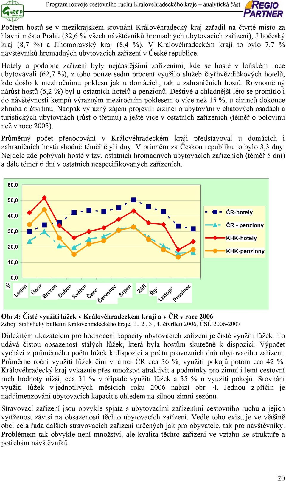 Hotely a podobná zařízení byly nejčastějšími zařízeními, kde se hosté v loňském roce ubytovávali (62,7 %), z toho pouze sedm procent využilo služeb čtyřhvězdičkových hotelů, kde došlo k meziročnímu