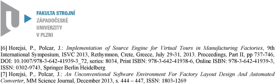 Greece, July 29-31, 2013. Proceedings, Part II, pp 737-746, DOI: 10.