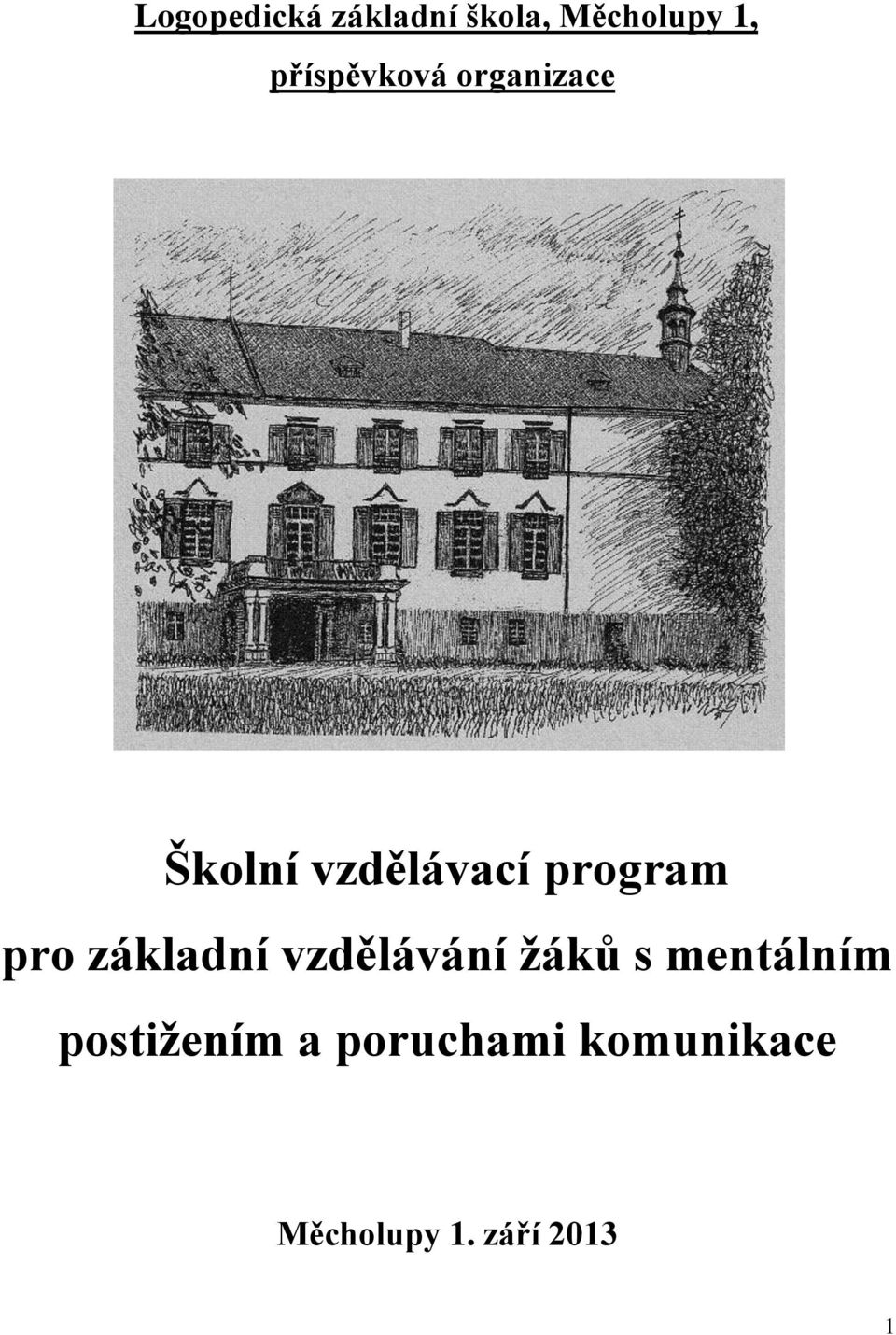 program pro základní vzdělávání žáků s