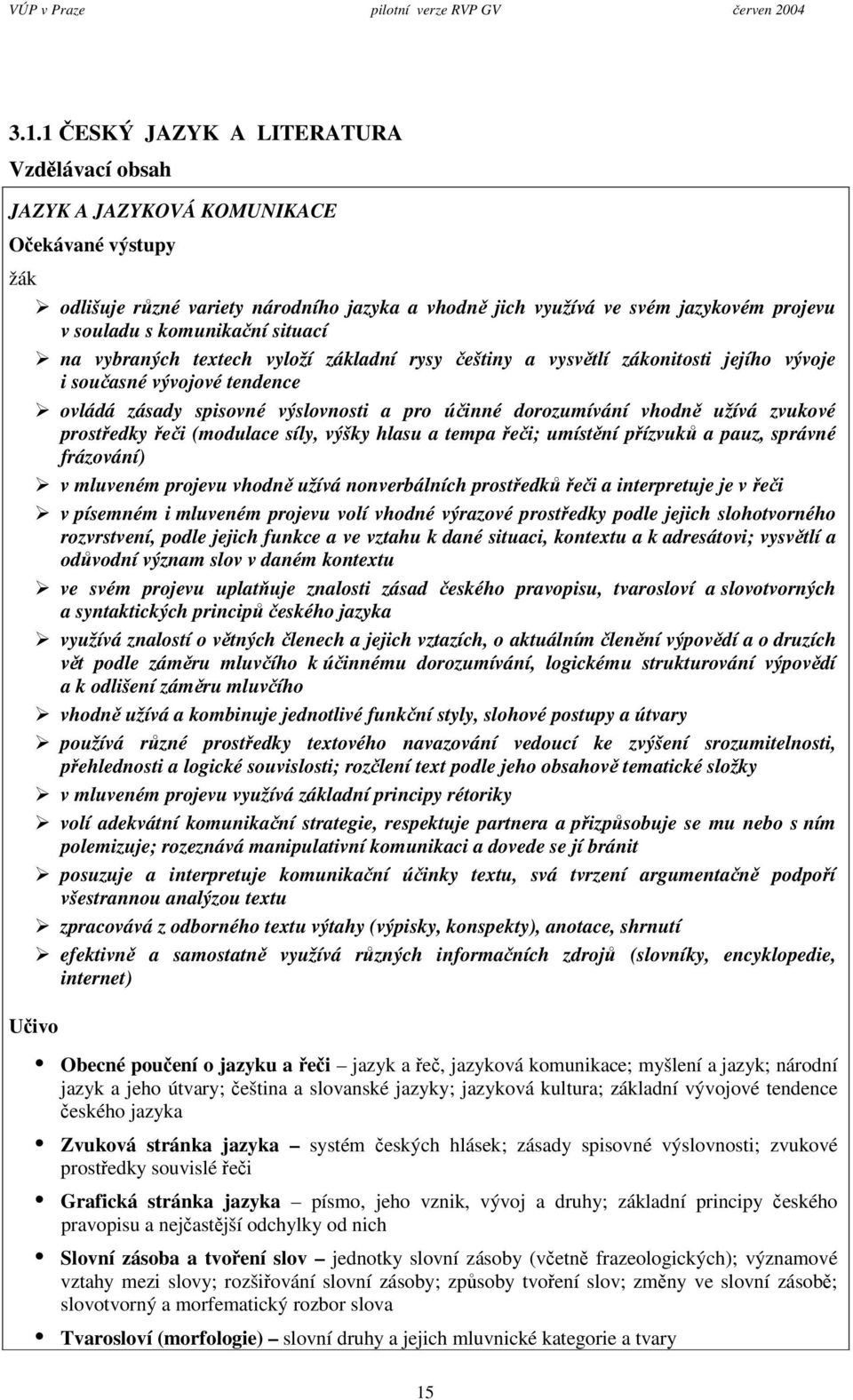 ei (modulace síly, výšky hlasu a tempa ei; umístní pízvuk a pauz, správné frázování) v mluveném projevu vhodn užívá nonverbálních prostedk ei a interpretuje je v ei v písemném i mluveném projevu volí