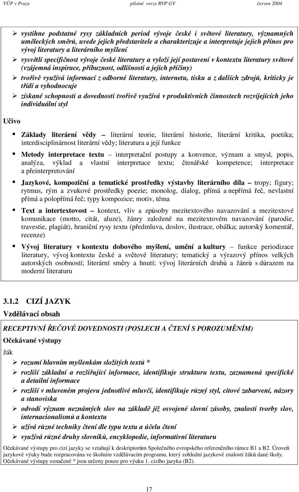 z odborné literatury, internetu, tisku a z dalších zdroj, kriticky je tídí a vyhodnocuje získané schopnosti a dovednosti tvoiv využívá v produktivních innostech rozvíjejících jeho individuální styl