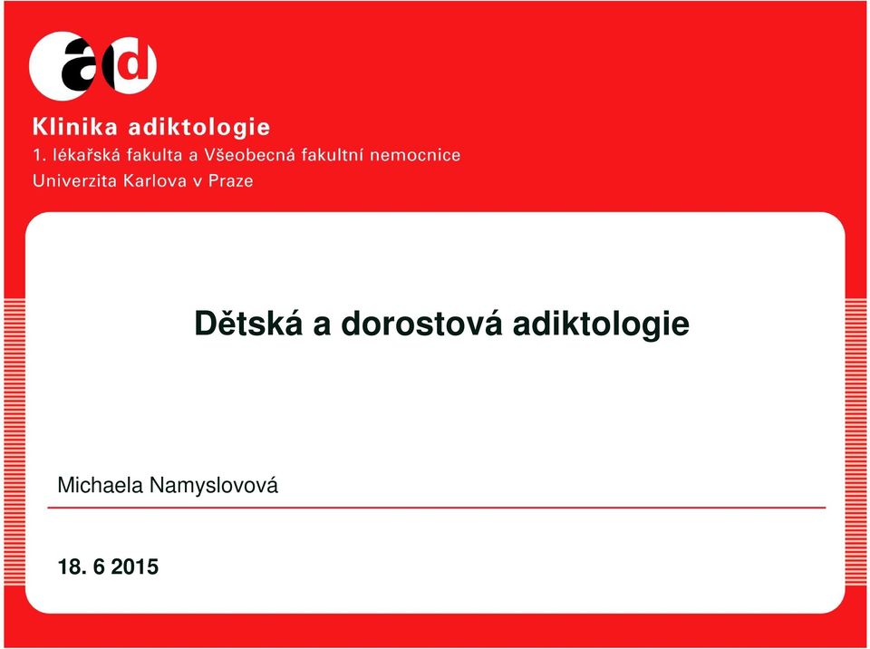 adiktologie