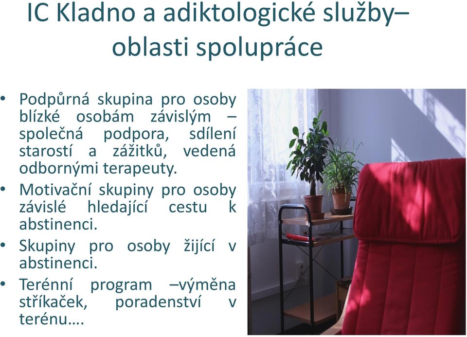 odbornými terapeuty.