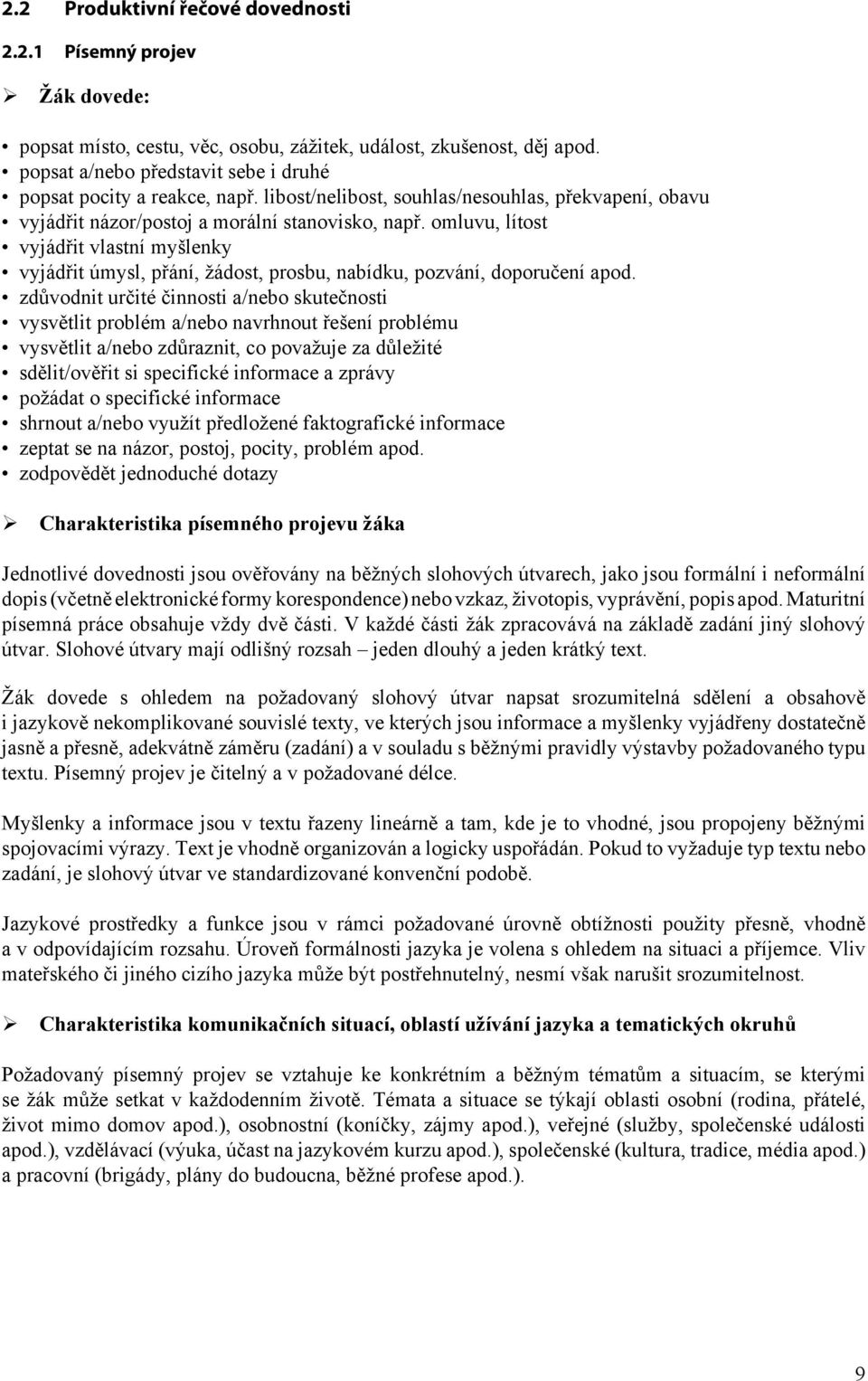 omluvu, lítost vyjádřit vlastní myšlenky vyjádřit úmysl, přání, žádost, prosbu, nabídku, pozvání, doporučení apod.