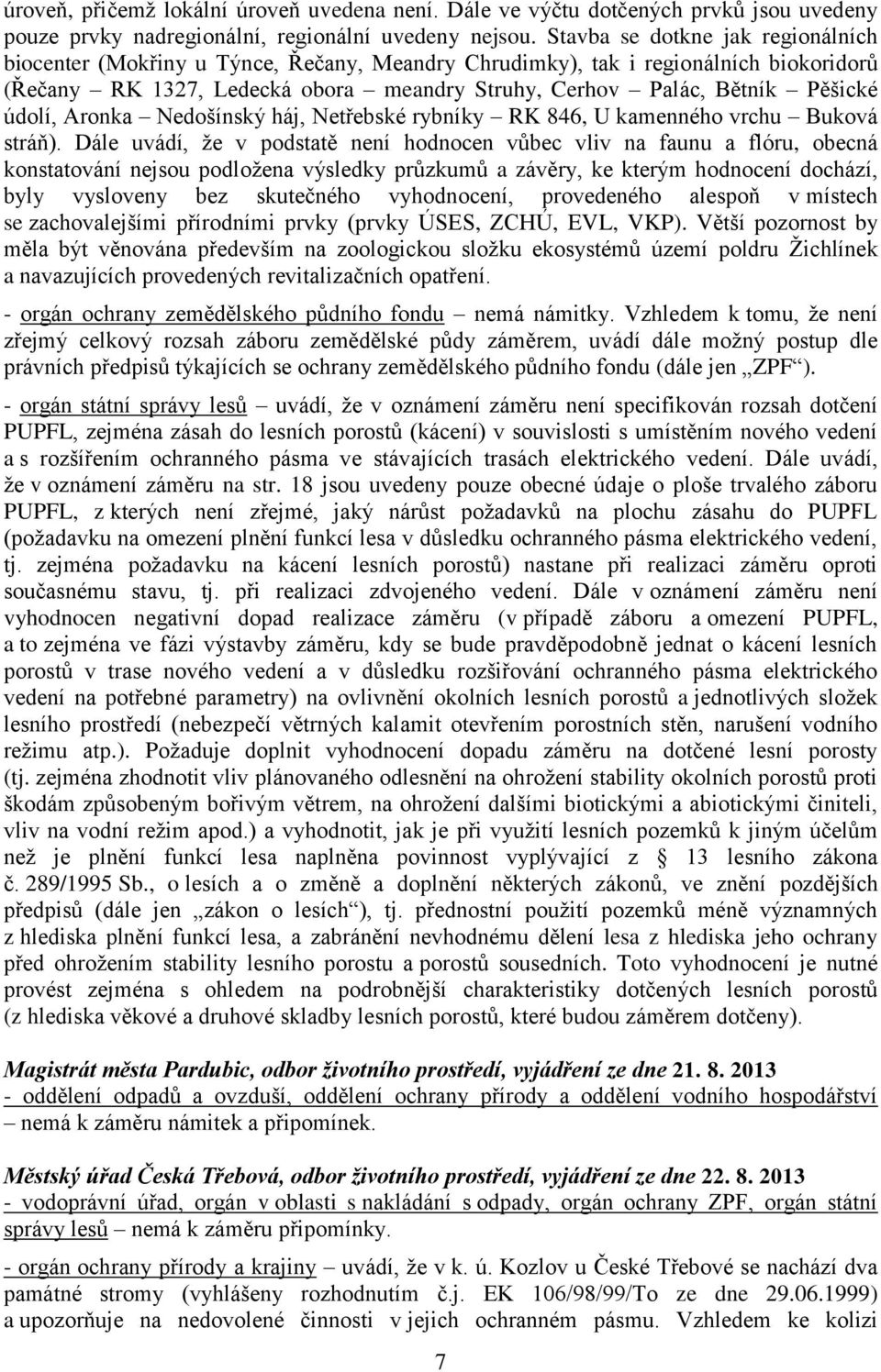 údolí, Aronka Nedošínský háj, Netřebské rybníky RK 846, U kamenného vrchu Buková stráň).