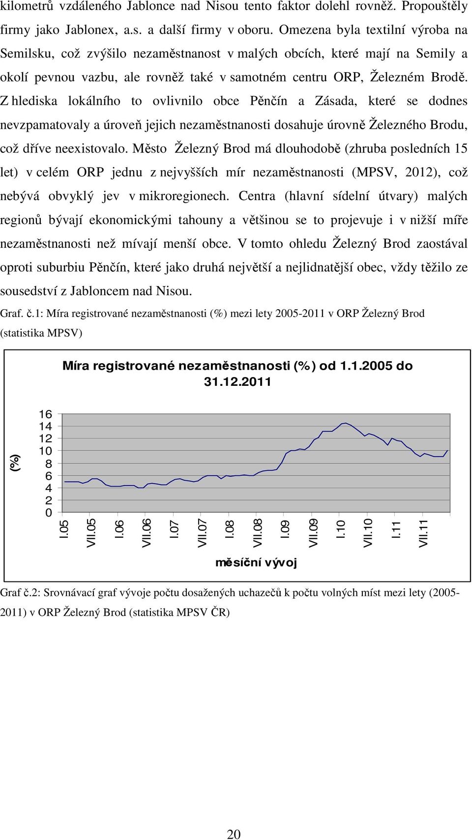 Z hlediska lokálního to ovlivnilo obce Pěnčín a Zásada, které se dodnes nevzpamatovaly a úroveň jejich nezaměstnanosti dosahuje úrovně Železného Brodu, což dříve neexistovalo.