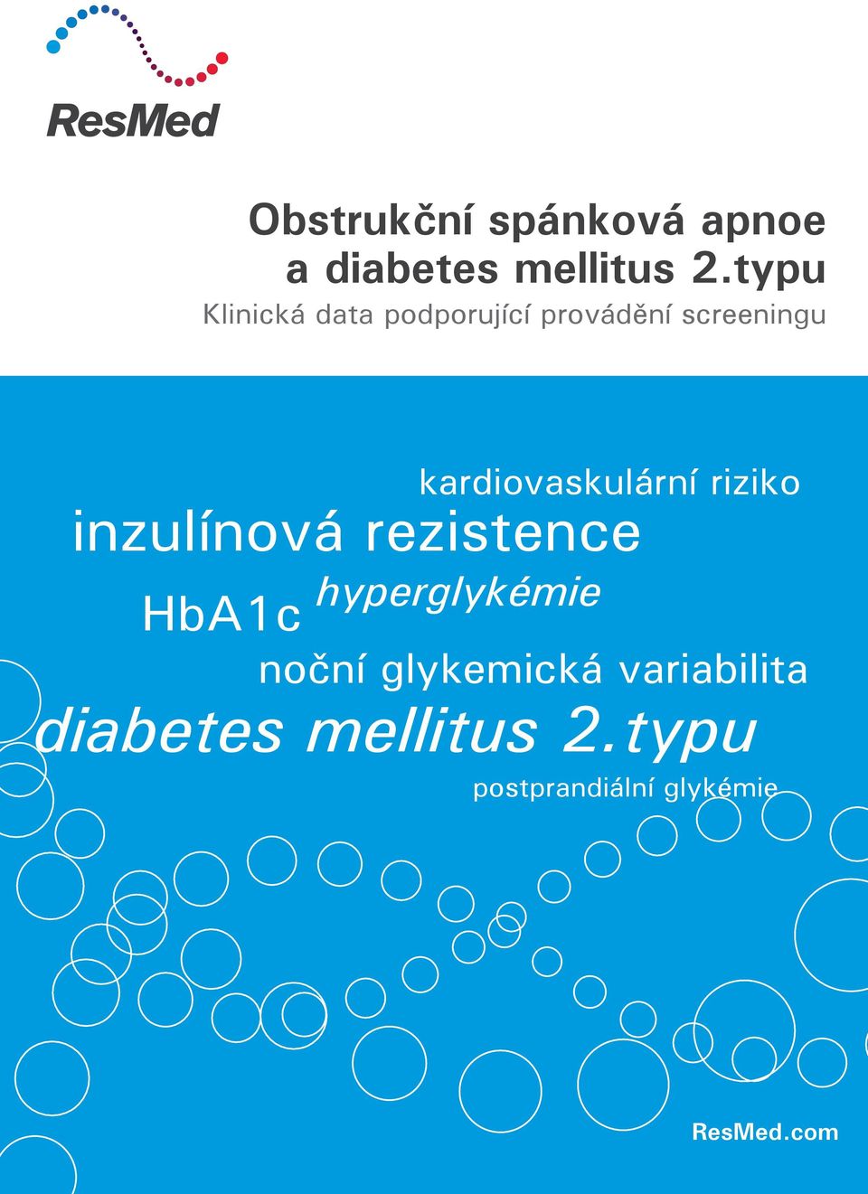 kardiovaskulární riziko inzulínová rezistence HbA1c