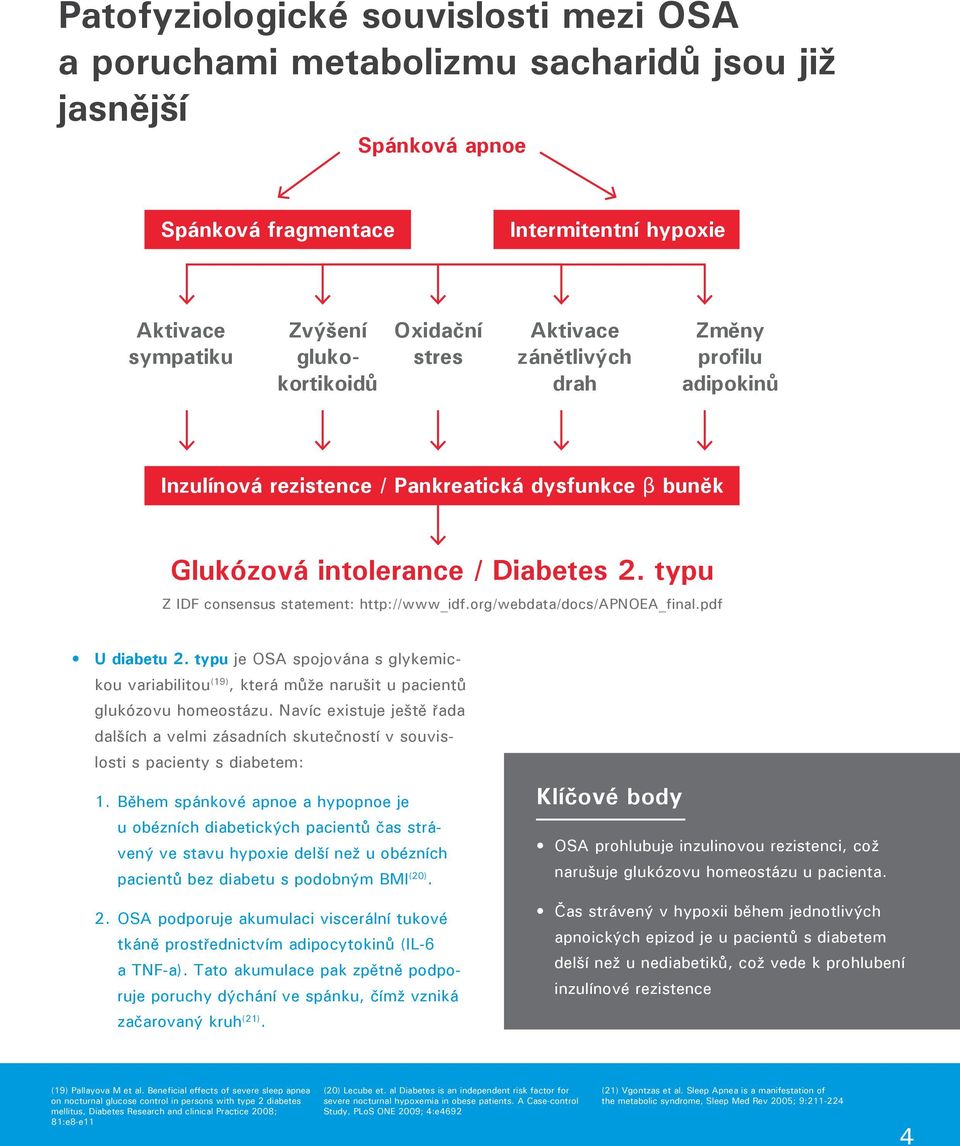 org/webdata/docs/apnoea_final.pdf U diabetu 2. typu je OSA spojována s glykemickou variabilitou (19), která může narušit u pacientů glukózovu homeostázu.