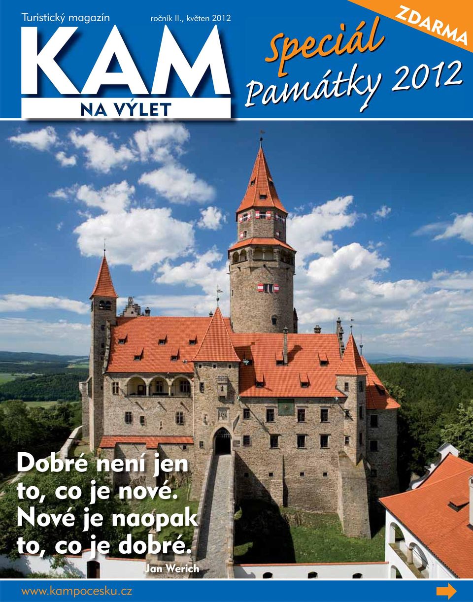 , vydání duben 2011 Speciál ZDARMA Památky 2012