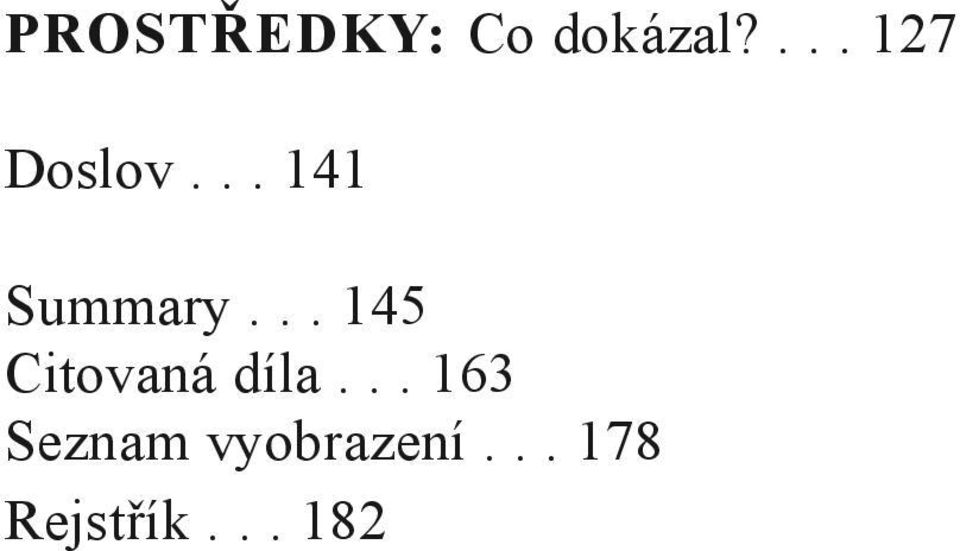 .. 145 Citovaná díla.