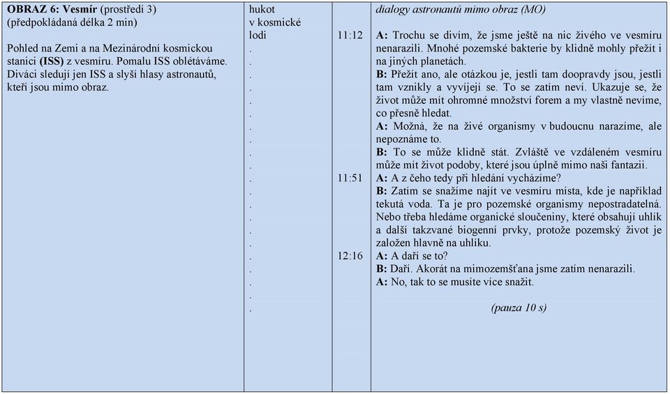 klidně mohly přežít i na jiných planetách B: Přežít ano, ale otázkou je, jestli tam doopravdy jsou, jestli tam vznikly a vyvíjejí se To se zatím neví Ukazuje se, že život může mít ohromné množství