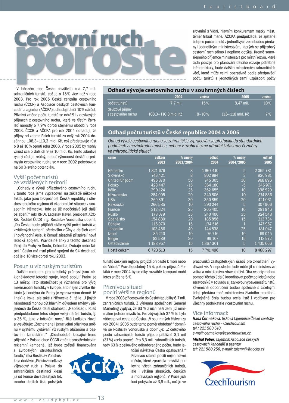 Kromě samozřejmého příjemce ministerstva pro místní rozvoj, které čísla použije pro plánování dalšího rozvoje potřebné infrastruktury, bude dalším ministerstvo zahraničních věcí, které může velmi