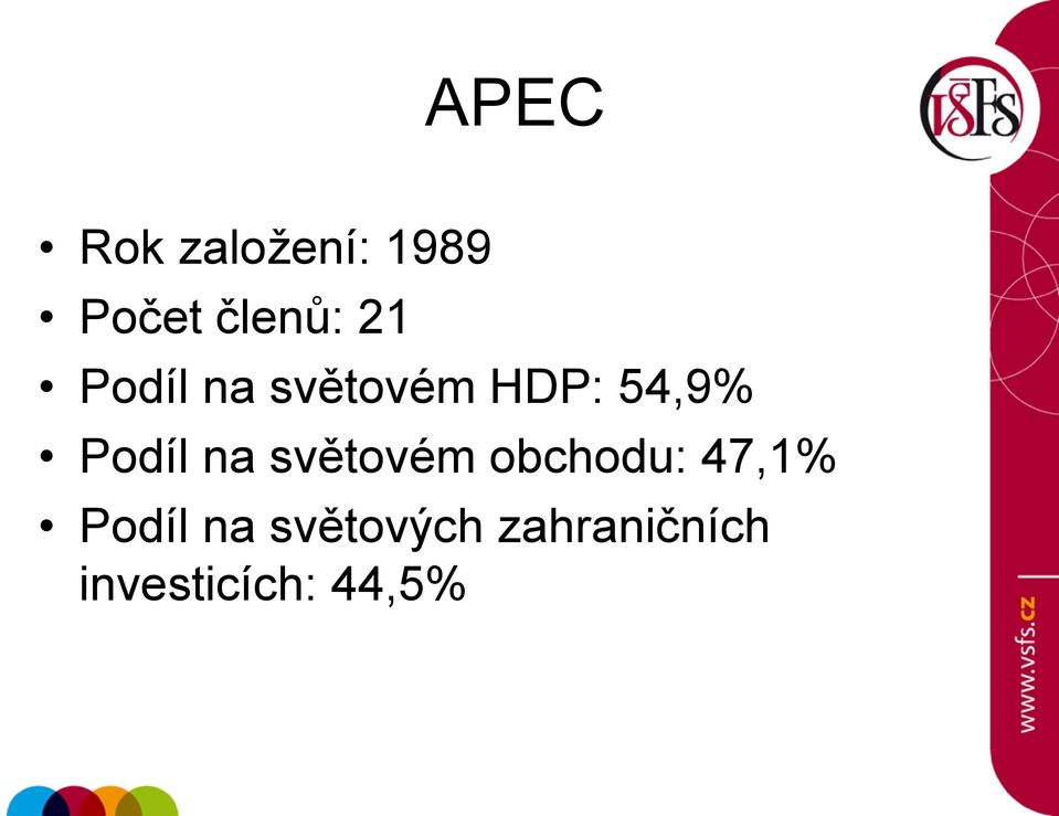 na světovém obchodu: 47,1% Podíl na