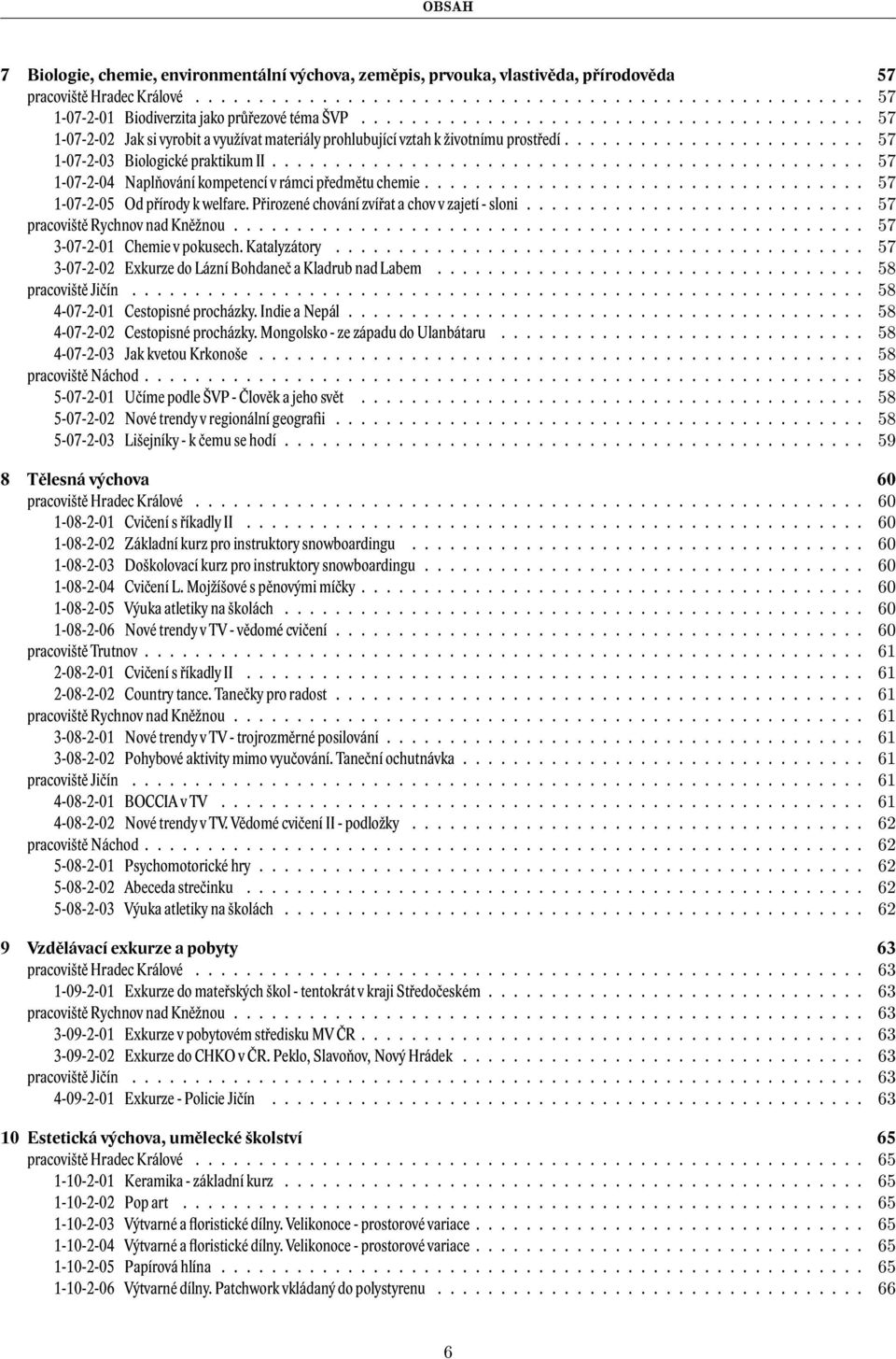 .............................................. 57 1-07-2-04 Naplňování kompetencí v rámci předmětu chemie................................... 57 1-07-2-05 Od přírody k welfare.