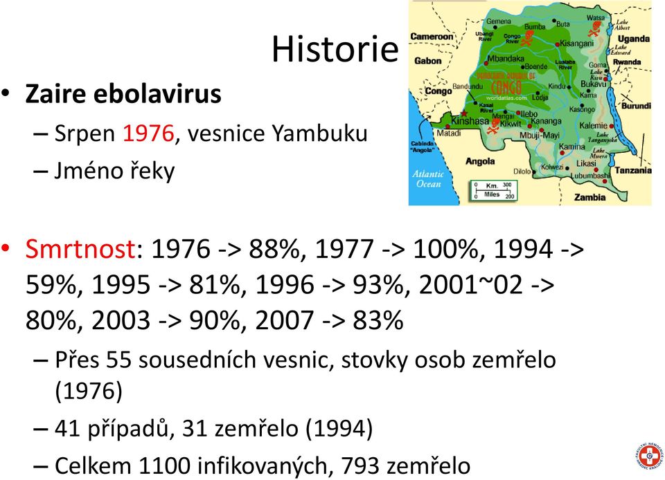 -> 80%, 2003 -> 90%, 2007 -> 83% Přes 55 sousedních vesnic, stovky osob