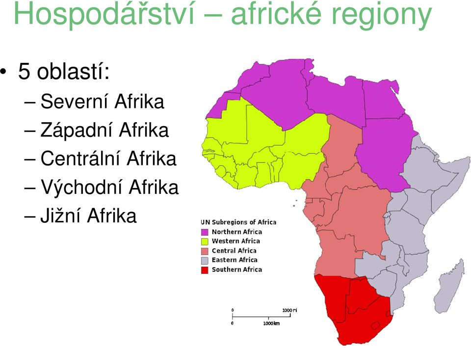 Západní Afrika Centrální