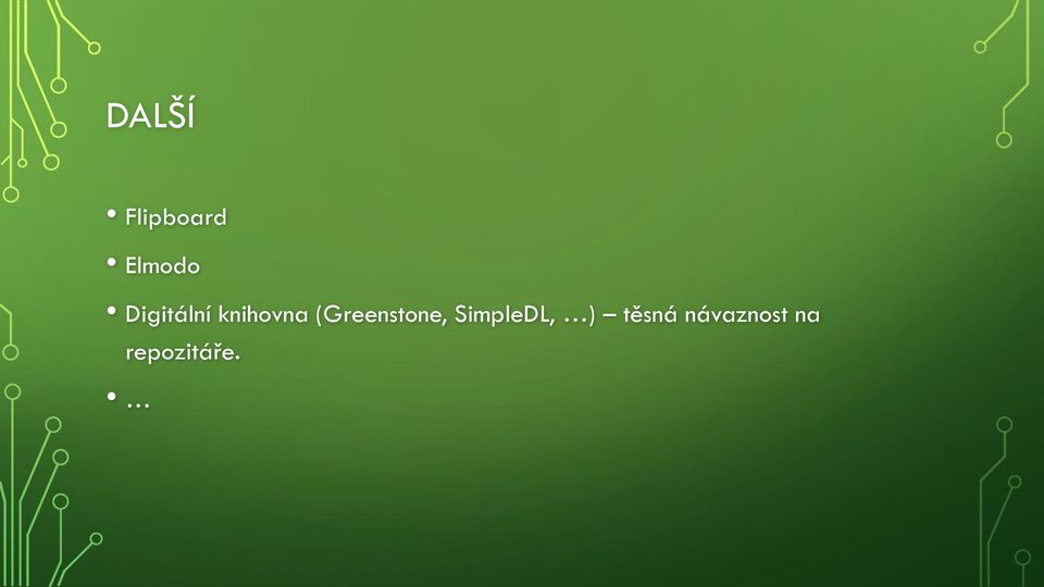 (Greenstone, SimpleDL, )