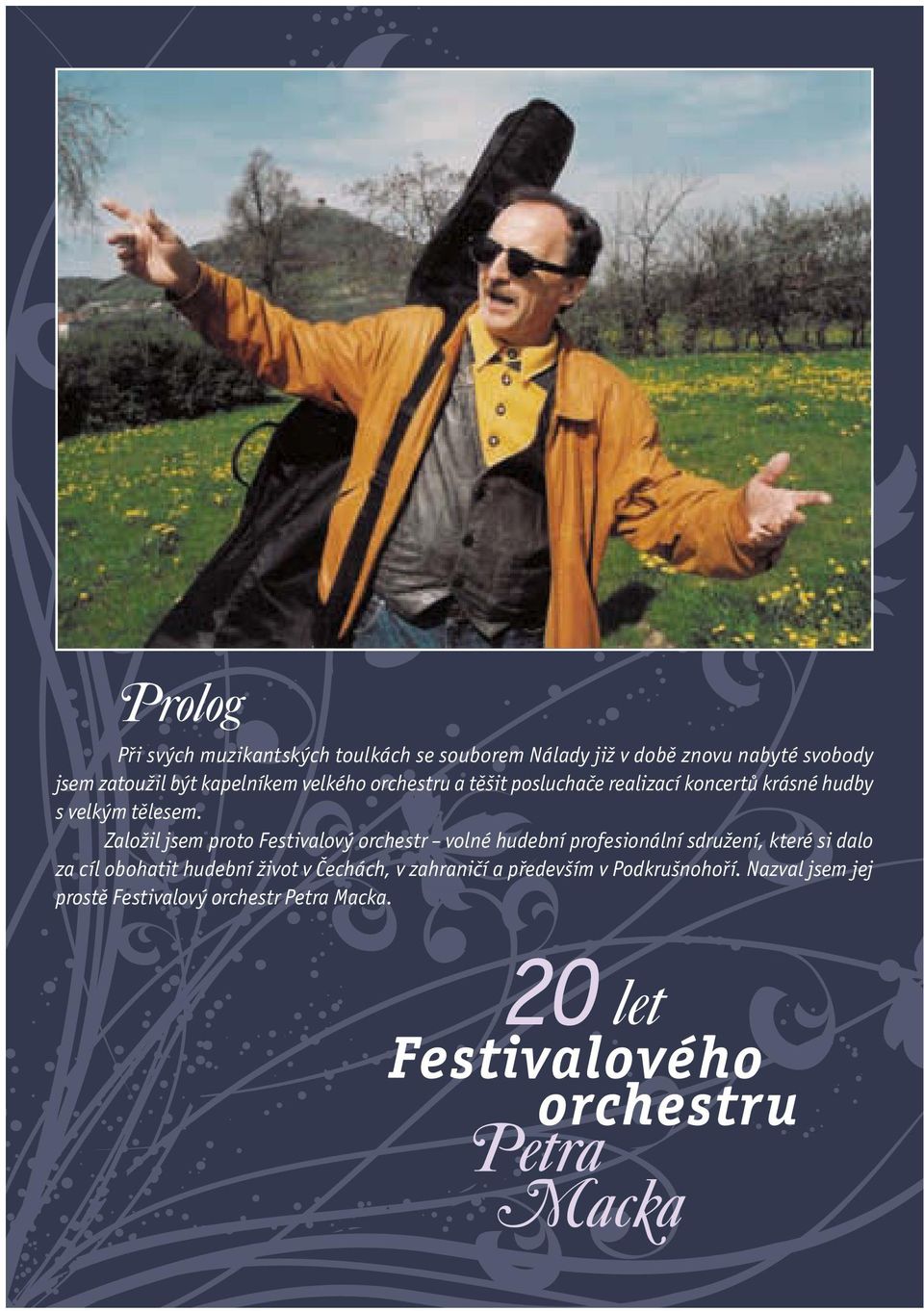 Založil jsem proto Festivalový orchestr volné hudební profesionální sdružení, které si dalo za cíl obohatit