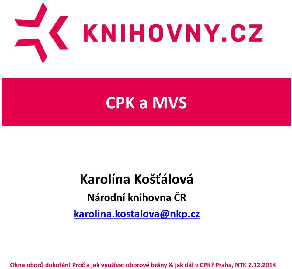 knihovna ČR