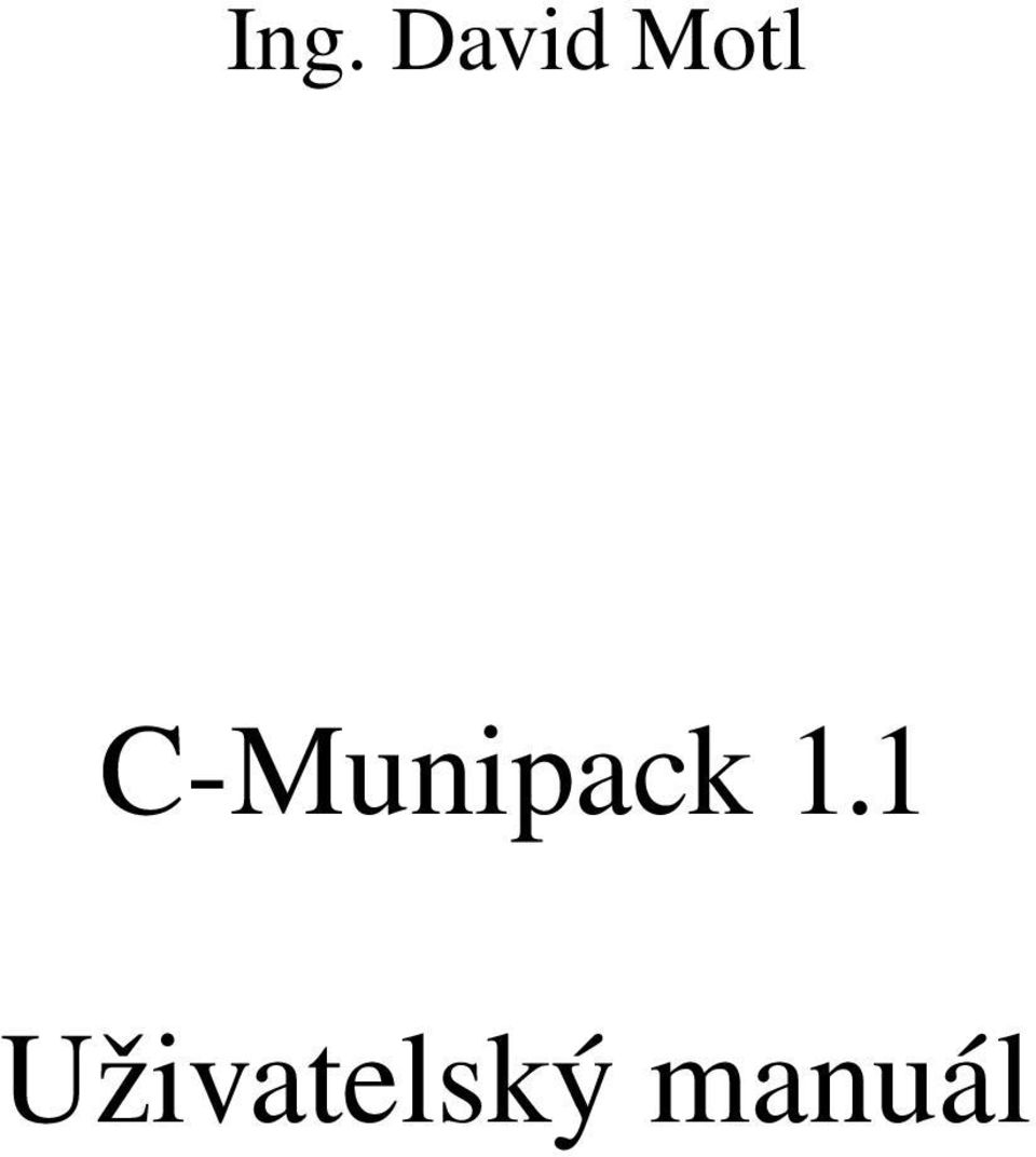 C-Munipack 1.