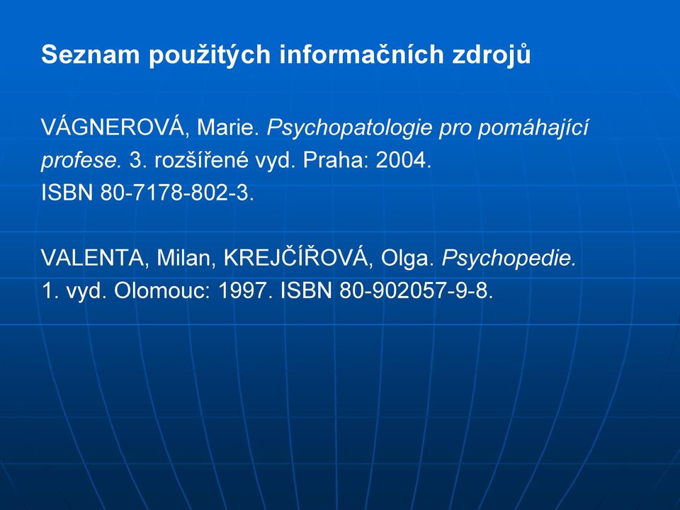 Praha: 2004. ISBN 80-7178-802-3.