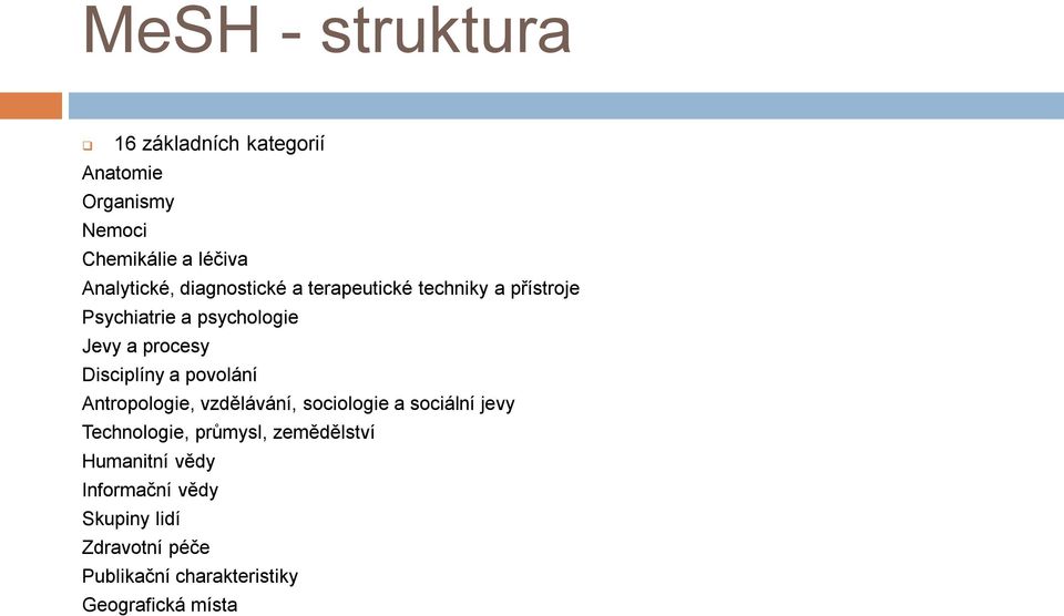 a povolání Antropologie, vzdělávání, sociologie a sociální jevy Technologie, průmysl, zemědělství