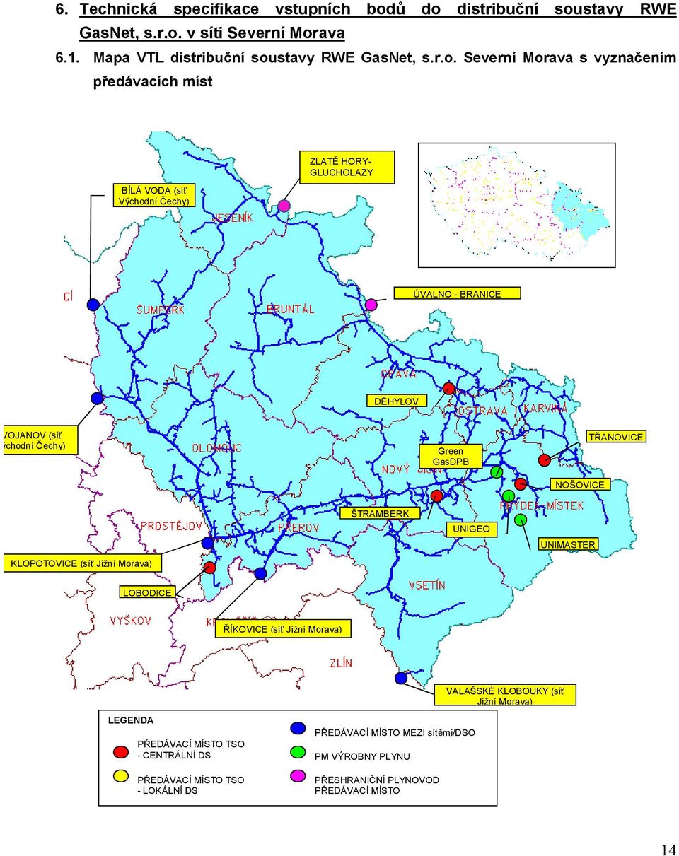 stavy RWE GasNet, s.r.o.