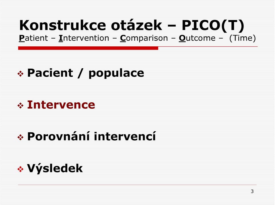 (Time) Pacient / populace
