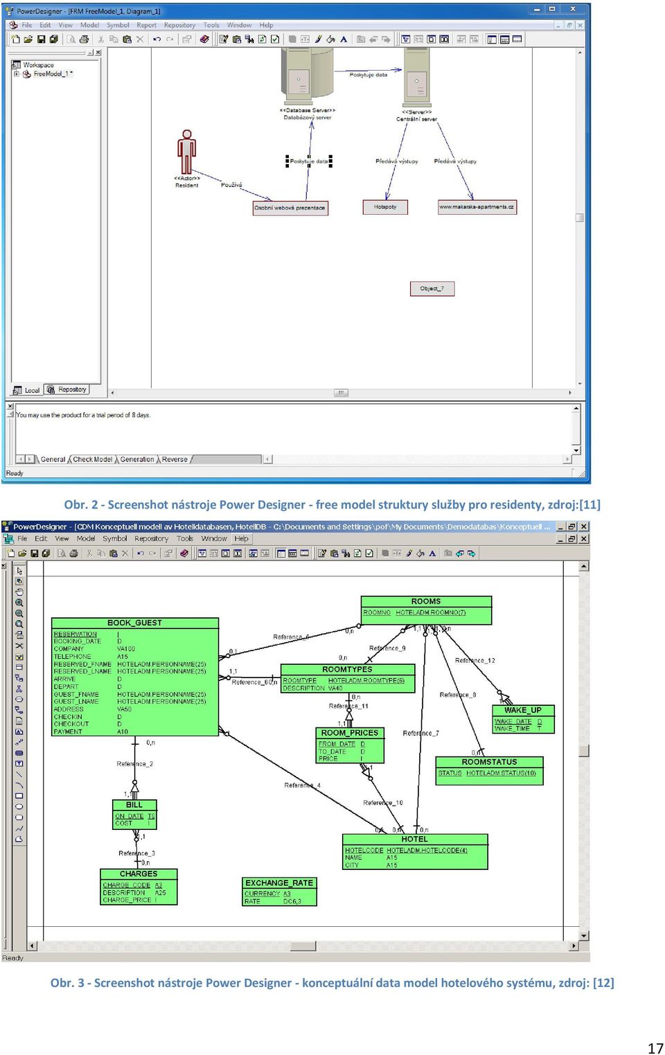 Obr. 3 - Screenshot nástroje Power Designer -