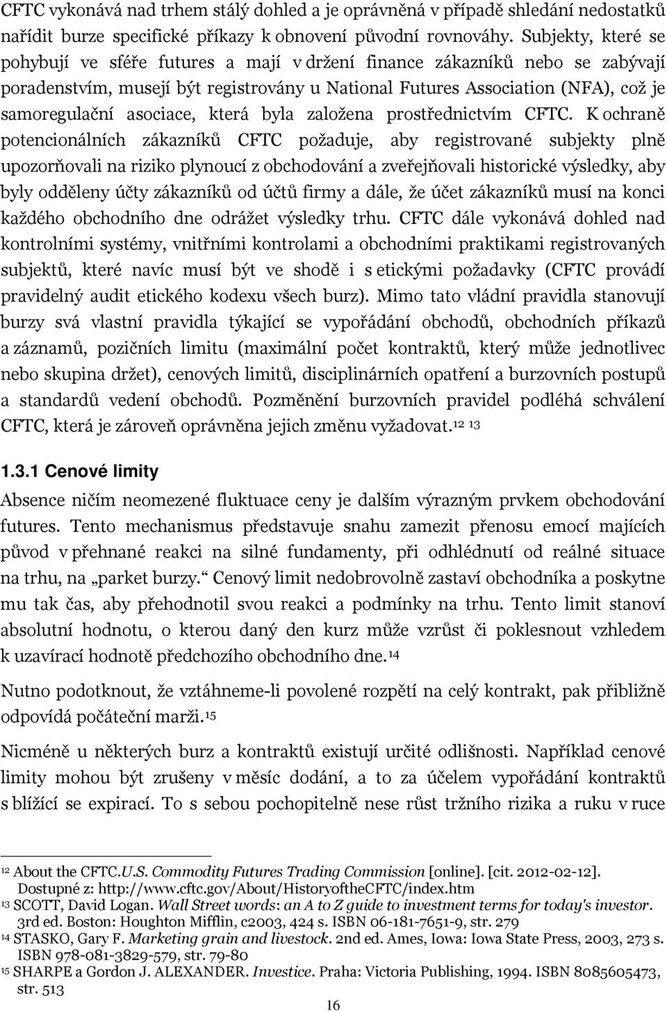 asociace, která byla založena prostřednictvím CFTC.