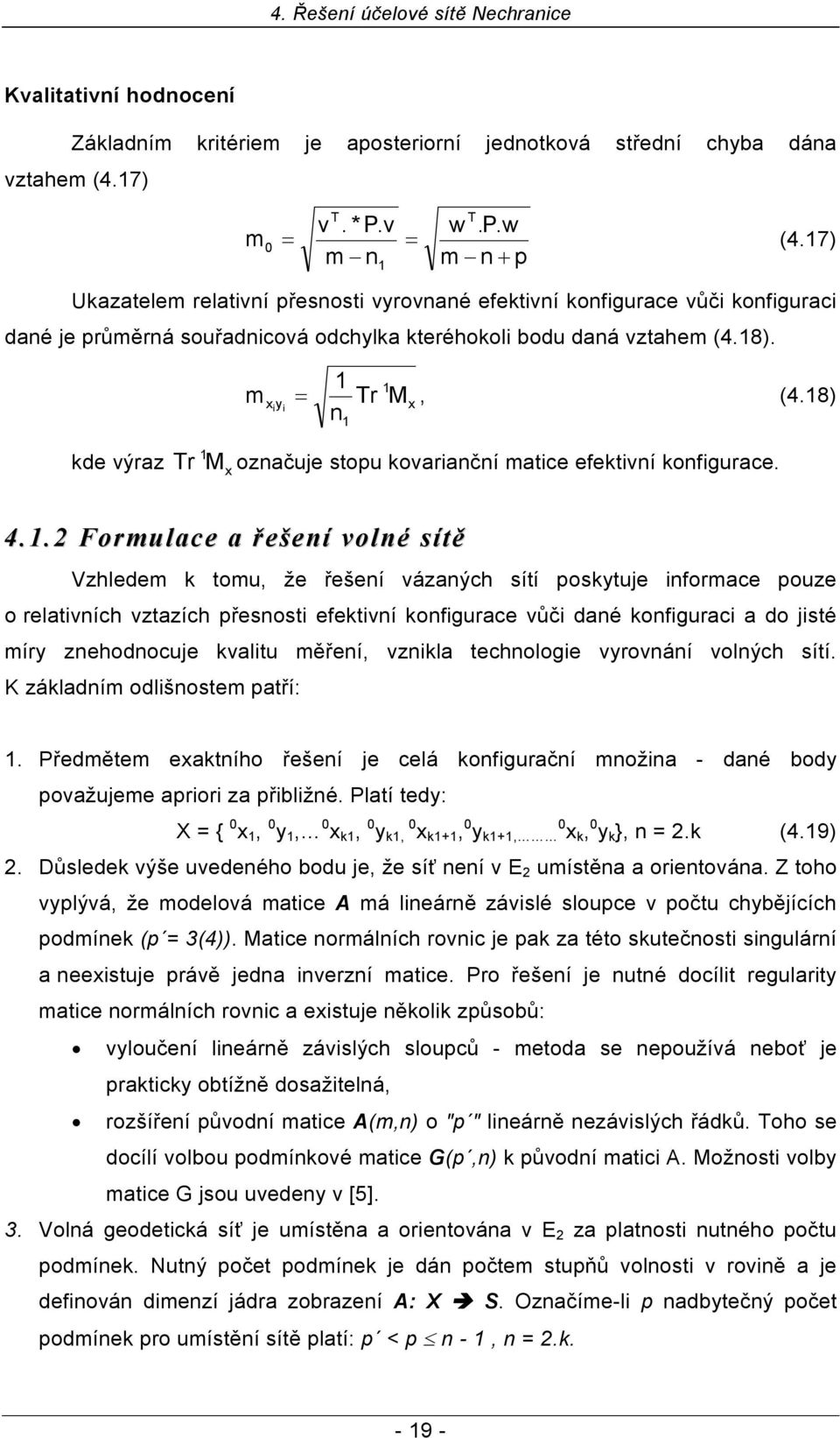 kde výraz Tr 1 