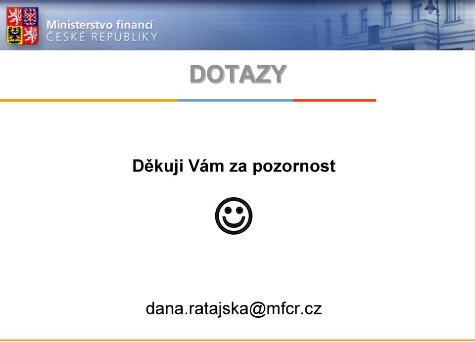 za pozornost