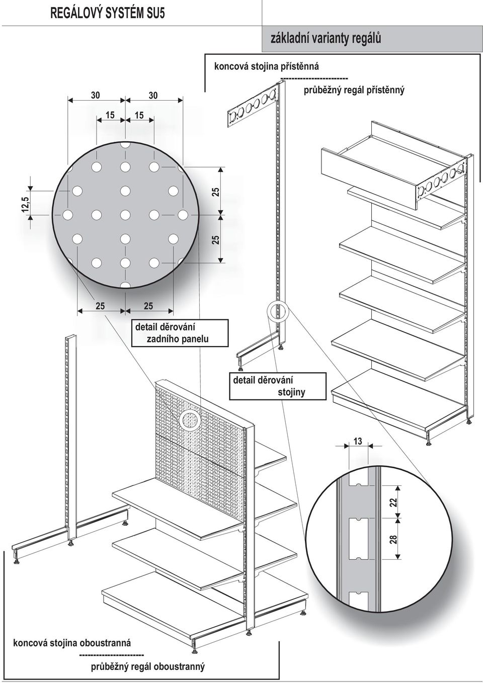 5 5 5 detail dìrování zadního panelu detail dìrování stojiny 8