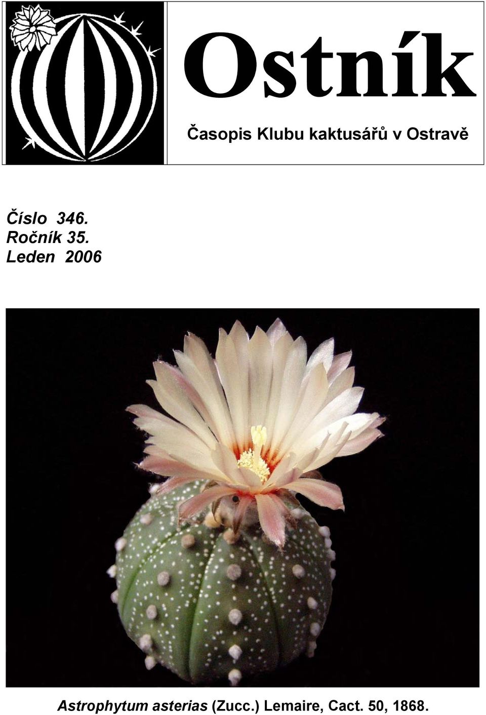 Leden 2006 Astrophytum