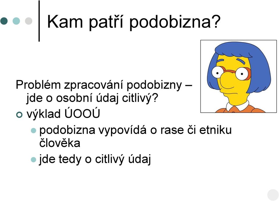 osobní údaj citlivý?