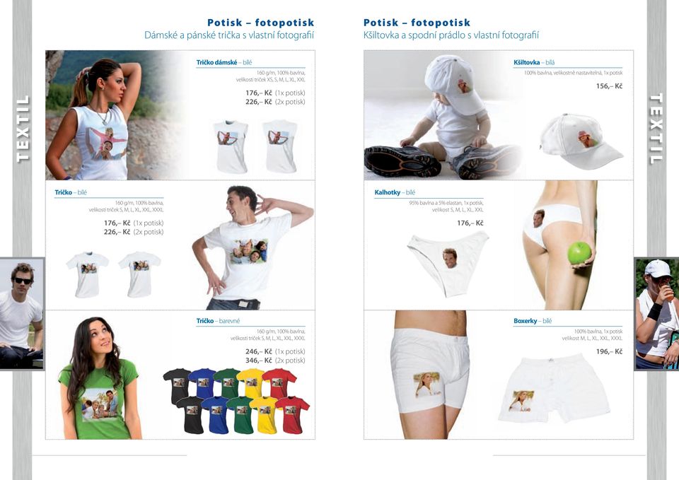 g/m, 100% bavlna, velikosti triček S, M, L, XL, XXL, XXXL 95% bavlna a 5% elastan, 1x potisk, velikost S, M, L, XL, XXL (1x potisk) (2x potisk) Tričko