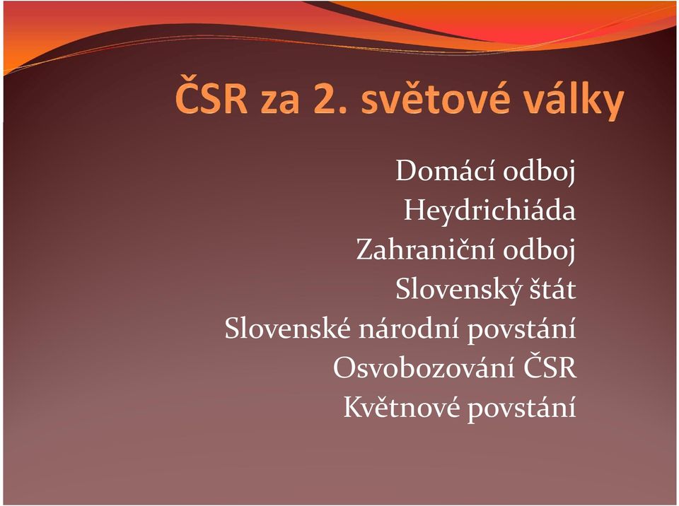 štát Slovenské národní