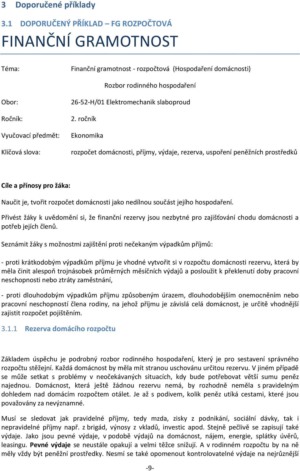 26-52-H/01 Elektromechanik slaboproud 2.