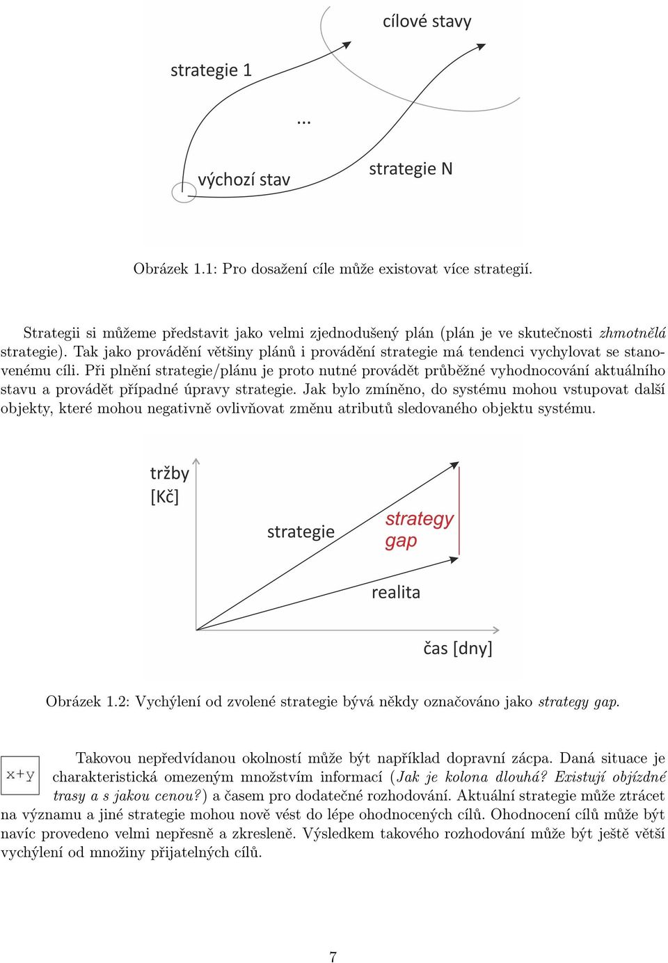 Při plnění strategie/plánu je proto nutné provádět průběžné vyhodnocování aktuálního stavu a provádět případné úpravy strategie.