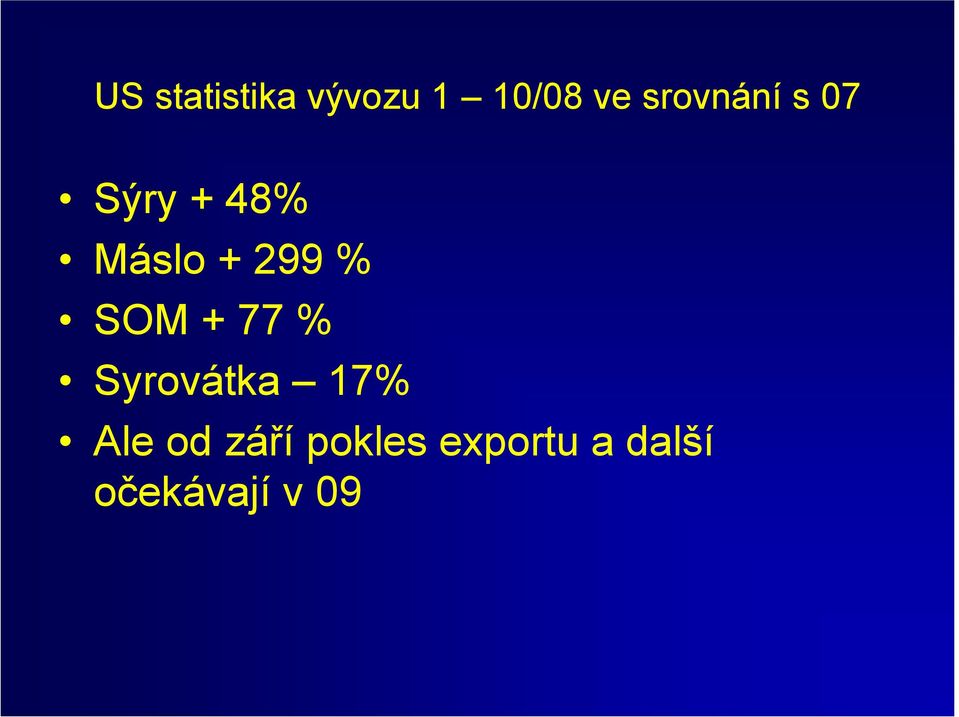 % SOM + 77 % Syrovátka 17% Ale od