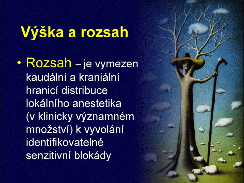 anestetika (v klinicky významném množství)