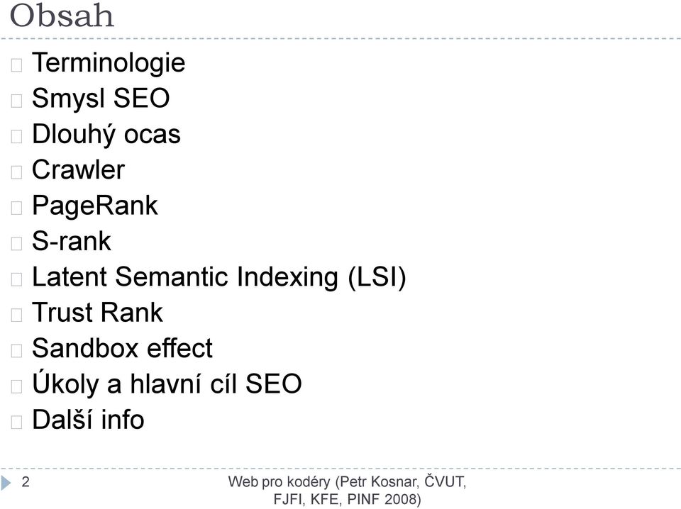 Semantic Indexing (LSI) Trust Rank