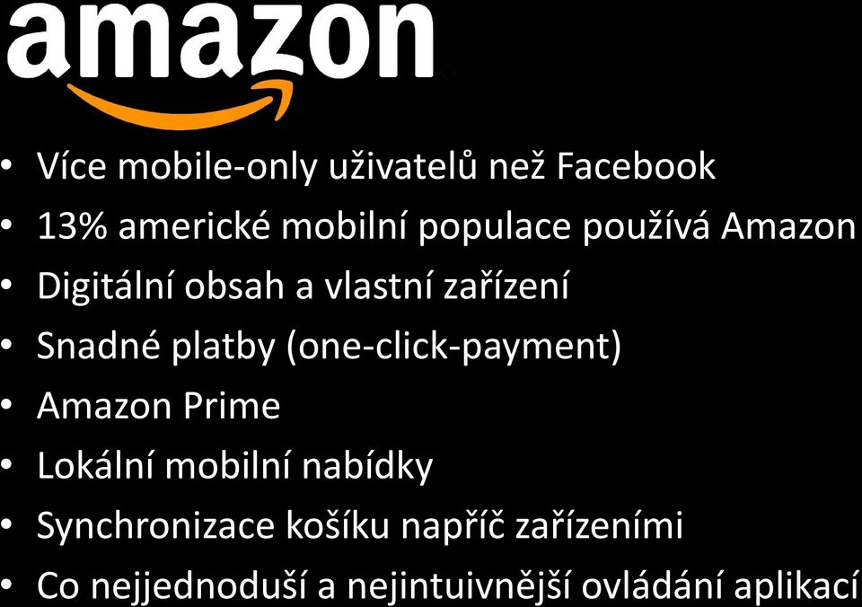 (one-click-payment) Amazon Prime Lokální mobilní nabídky